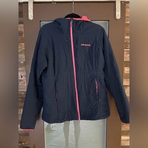 Patagonia Women's Nano-Air Hoody L Sound Blue Pink